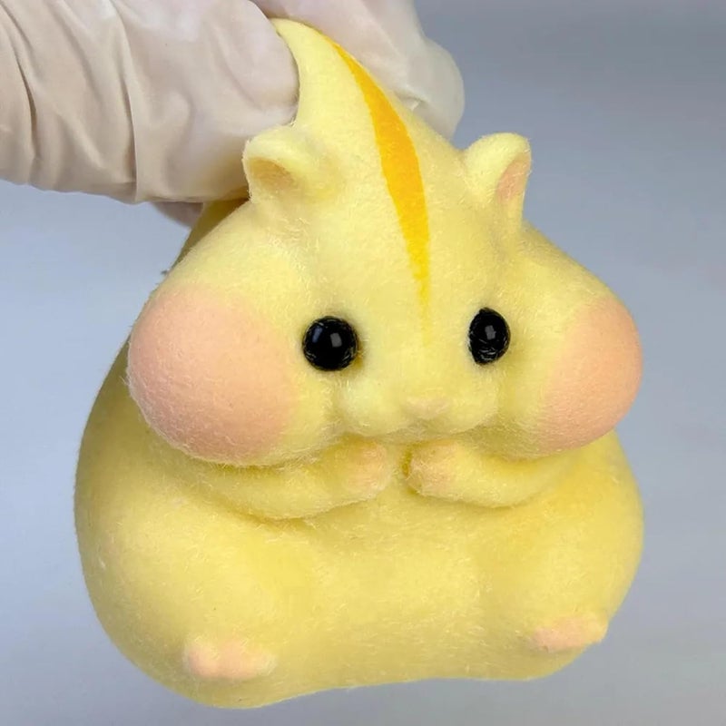 FUSKED Flufies Hamster Squishy Toy Pack - Soft Stress Relief Squeeze Balls for Kids and Adults - Image 4